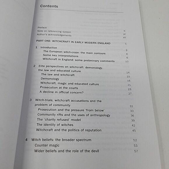 Witchcraft in Early Modern England by James Sharpe Paperback Book Witches Occult - Picture 8 of 12